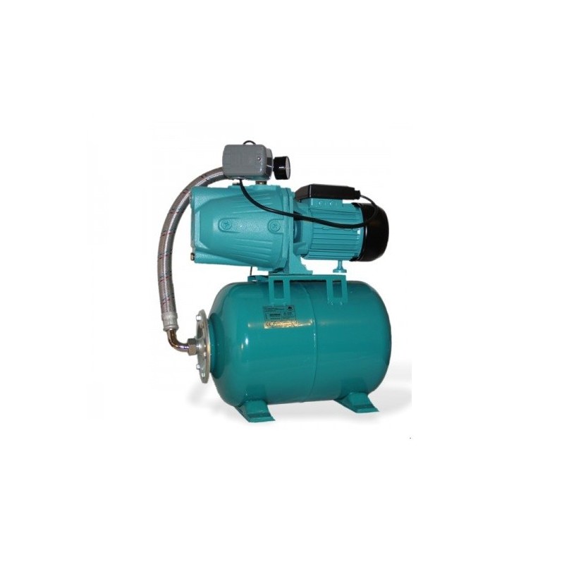 Wasserpumpe 60 l/min 1,1 kW 230V 50 l Druckbehälter, Druckschalter,  Manometer Jetpumpe Gartenpumpe Hauswasserwerk Kreiselpumpe - Fraten