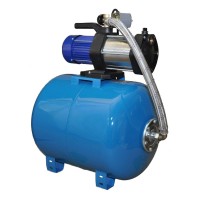 24L Hauswasserwerk Pumpe 1100W mit Druckschalter Hauswasserautomat 5 bar 