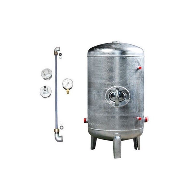 Hauswasserwerk 1,1 kW 230V 91 l/min Druckbehälter 100-495 L verzinkt  stehend Druckkessel Set Wasserpumpe Gartenpumpe - Fraten